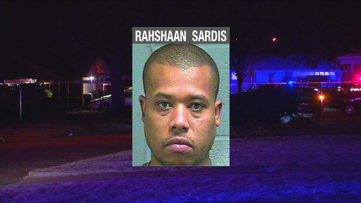 A man with a violent past is arrested over the weekend.
Rahshaan Sardis, 34, is accused of shooting and killing the mother and father of three children. The couple was shot in their northeast Oklahoma City home Saturday night