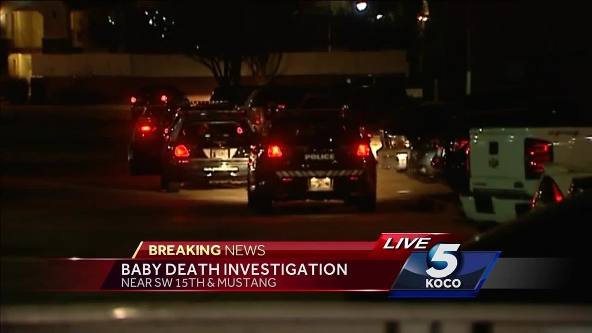 Police are investigating after a 1-month-old baby was found dead early Thursday in southwest Oklahoma City. According to police, officers responded to the scene near Southwest 15th Street and Mustang. When they arrived, the baby, who has not been identified, was pronounced dead.