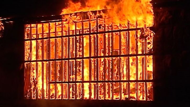 Seven mobile homes were destroyed by fire early Thursday morning. The fire was reported near Northwest 10th Street and Cemetery Road in Yukon