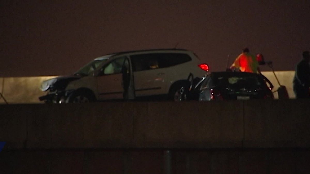 One person has died after a head-on collision early Monday morning. Around 1:30 a.m. emergency crews responded to a wreck on I-44 near Classen Boulevard. According to officials, a black vehicle was driving eastbound in the westbound lanes and struck a white minivan.