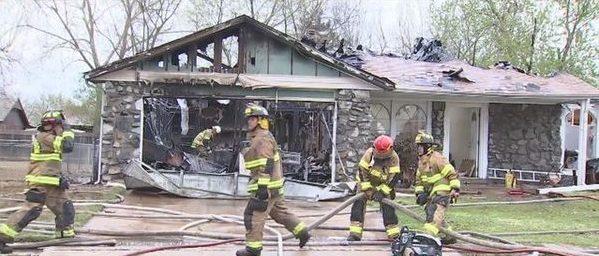 Broken Arrow house is destroyed in saturday fire