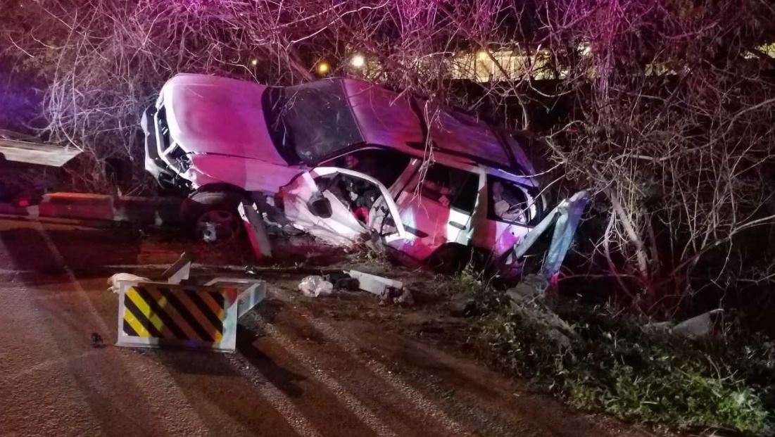 A driver is in the hospital after a scary crash in north Tulsa. The crash happened around 2 a.m. on Highway 75 near Apache. Authorities say the driver rolled his SUV after hitting a guard rail. The vehicle flipped into some trees, and the driver was partially ejected.