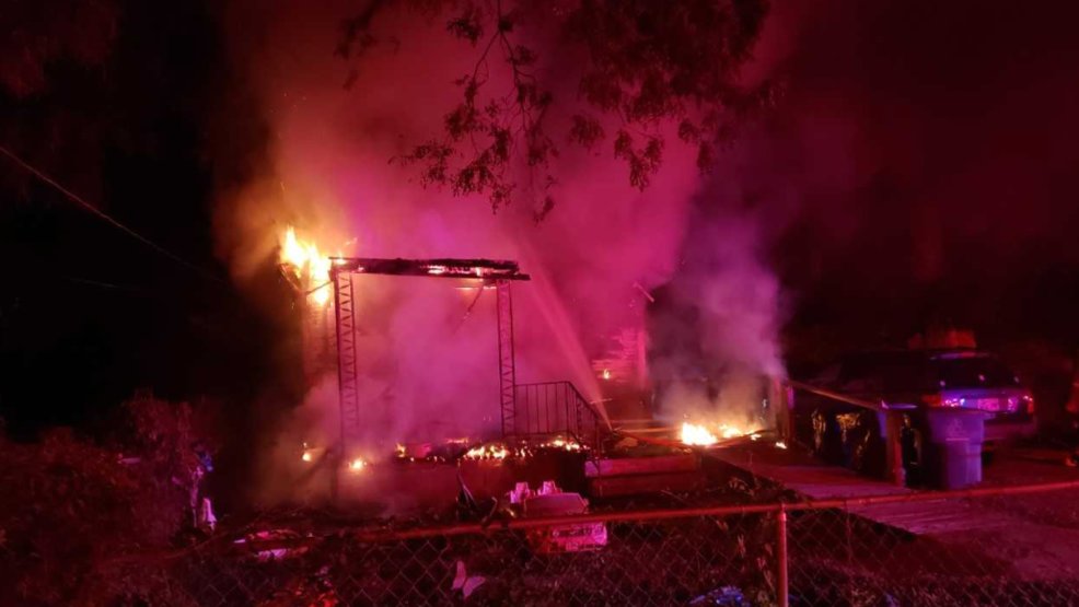 The Tulsa Fire Department is investigating a deadly house fire in west Tulsa. It started around 1:30 a.m. near 43rd and Waco. Two witnesses who called 911 said they saw a huge flames coming from the home before crews got to the scene
