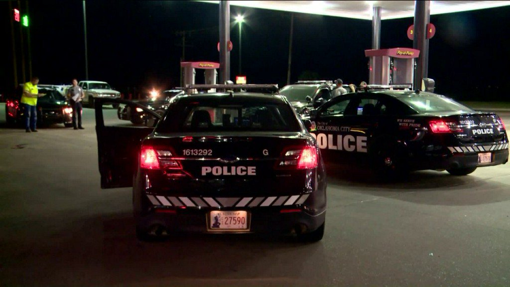 One person is in custody following a chase that led officers across the metro