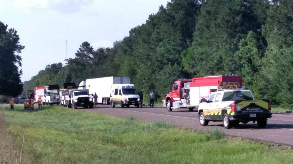 A a 6-year-old child is dead after two-vehicle wreck involving an 18-wheeler temporarily shut down HWY 69 in both directions Tuesday evening.