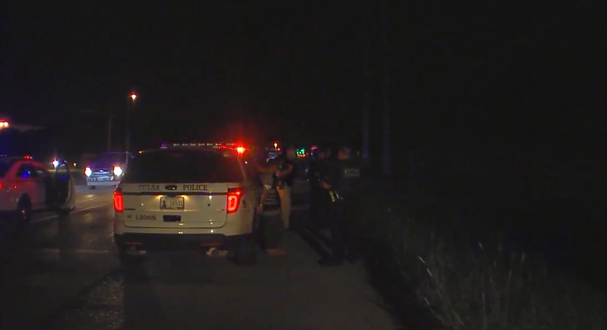Police say a man and woman tried to outrun officers during a high-speed chase through Tulsa. The chase started near 21st Street and Highway 169 after the driver refused to stop for officers. Police say the driver was clocked going over 90 miles per hour near 41st and Mingo before getting on I-44.