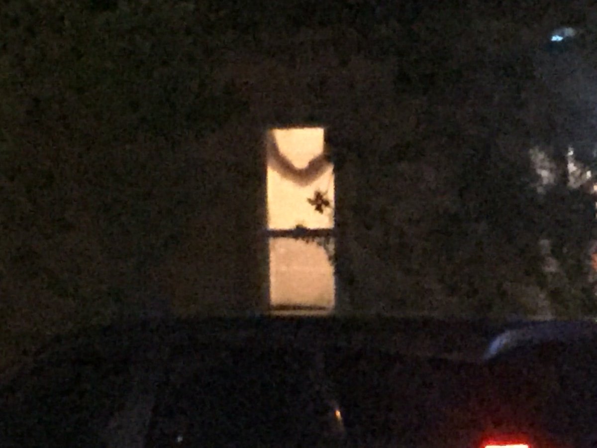 A woman is recovering in the hospital after she was shot while she was in her home