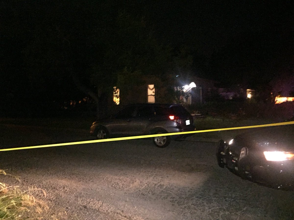 A woman is recovering in the hospital after she was shot while she was in her home