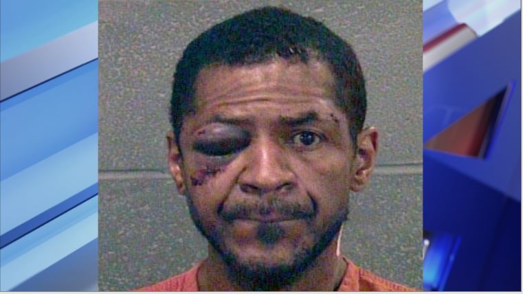 An alleged suspect had to be taken to an Oklahoma City hospital after attempting to rob the wrong victim, according to an arrest affidavit.