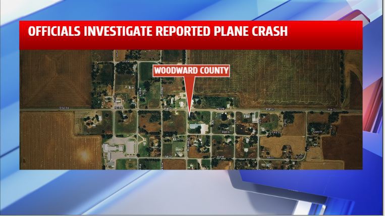 Officials responding to reported plane crash in Woodward County    