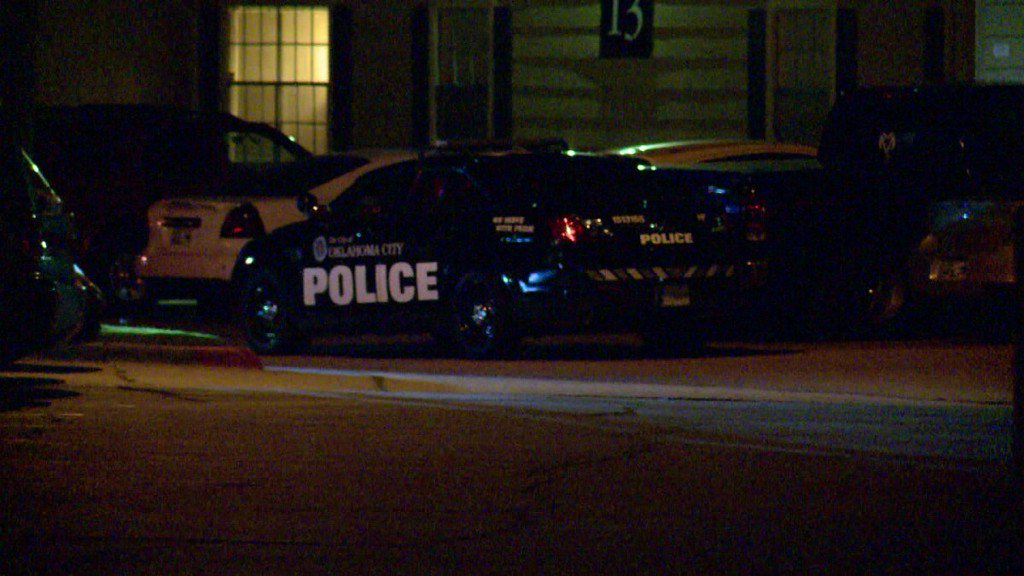 Authorities are searching for a suspect accused of shooting a man in northwest Oklahoma City.
