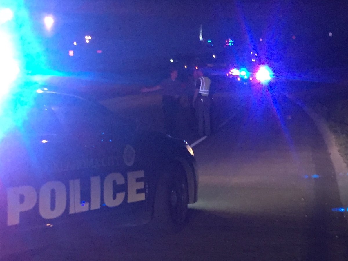 A shooting victim is found on a highway off ramp near I-35 and I-40