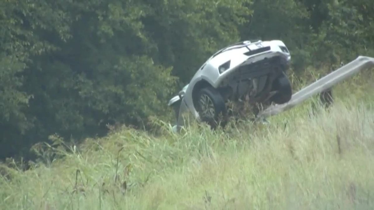 One person was killed Tuesday morning after a car ran off the roadways on U.S. Highway 177 