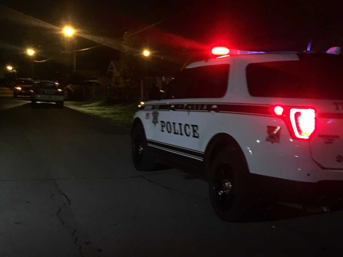 Police investigating a shooting on S 53rd W Ave, near Charles Page Boulevard