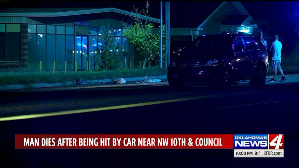 A man died after an SUV hit and killed him as he crossed the street.