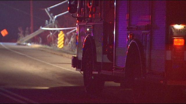Driver hospitalized in violent cash in Sand Springs    
