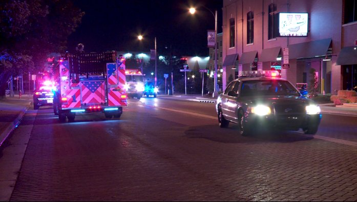 Two men were electrocuted in the Bricktown canal Sunday night.