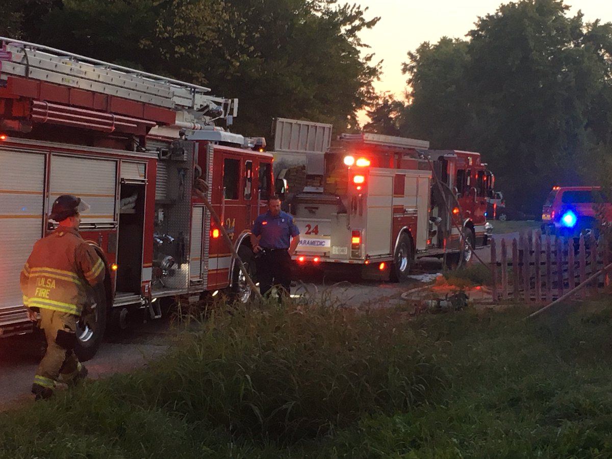 Firefighters investigating 'suspicious' vacant house fire in north Tulsa    