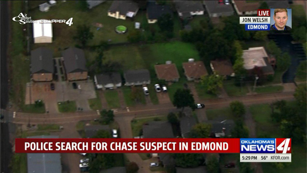 All suspects from earlier OKC, Edmond pursuit in custody    