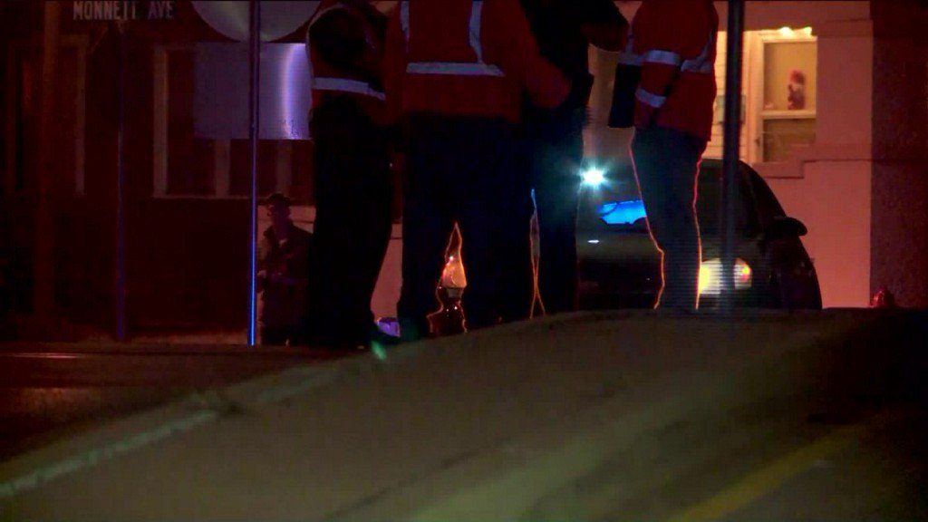 Pedestrian taken to hospital in critical condition after being hit by train    