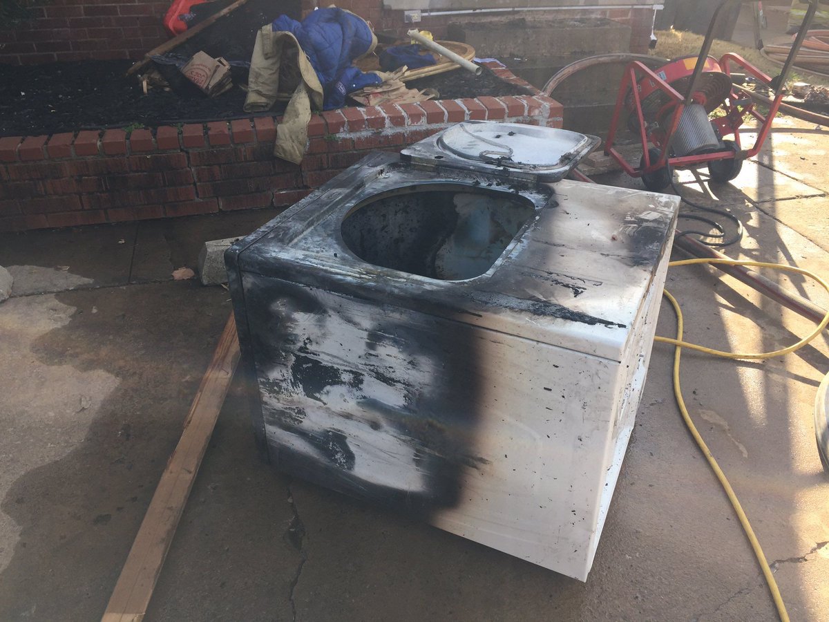 OKC FD: Firefighters save puppy, extinguish laundry-room fire    