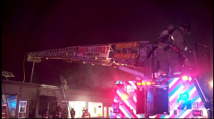 Fire damages Oklahoma City medical marijuana business    