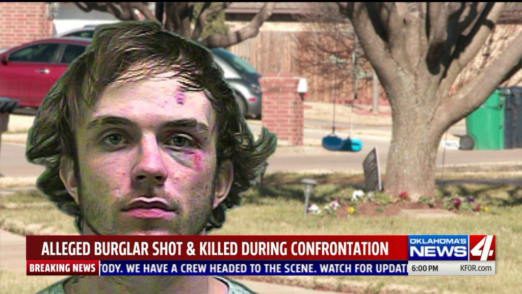 Metro homeowner guns down armed burglar    