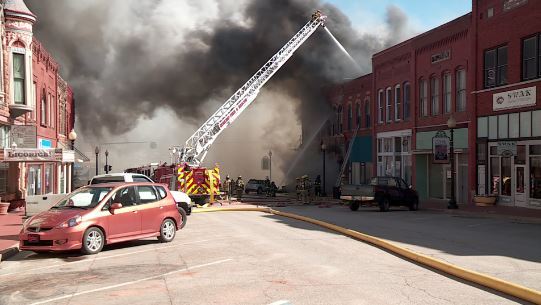 Historic downtown Guthrie businesses destroyed by massive flames    