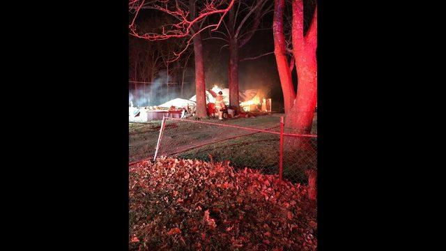 Firefighters investigating after two mobile homes burned overnight in Sand Springs    