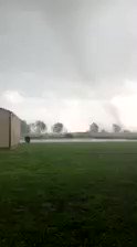 Tornado today just outside Wagoner. Crew there, has only found downed trees and power lines.    