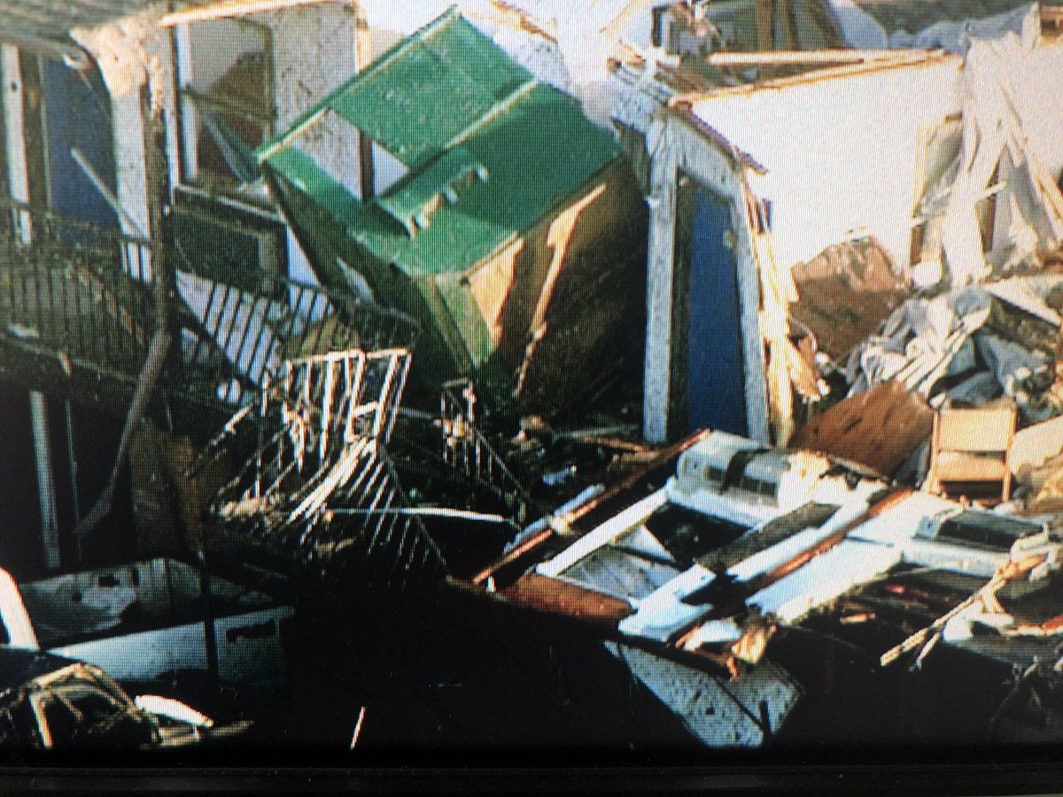 Confirms 15 mobile homes and a motel with serious damage. Search continues. ElReno    