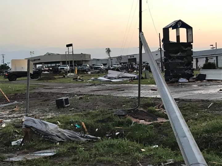 First look at El Reno tornado damage in daylight   