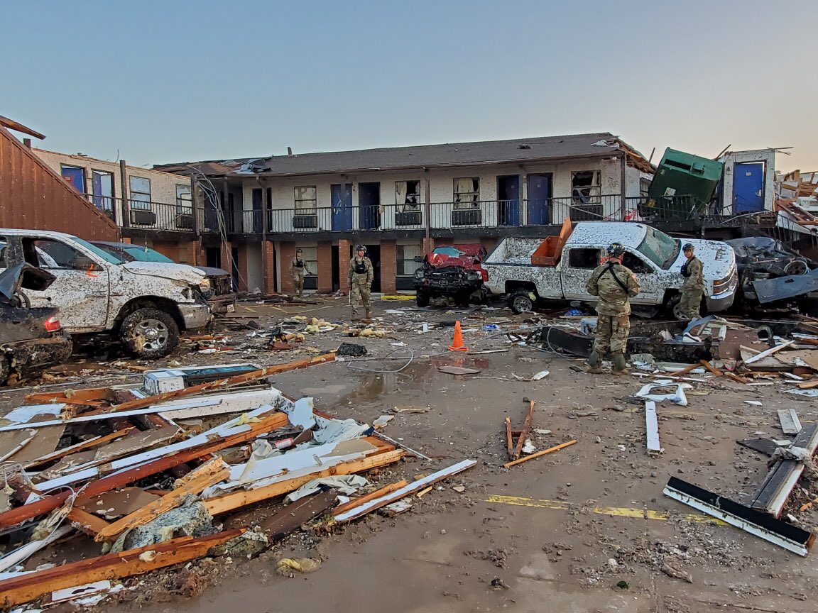 A tornado hit El Reno, Oklahoma last night. In all, 29 victims ranging