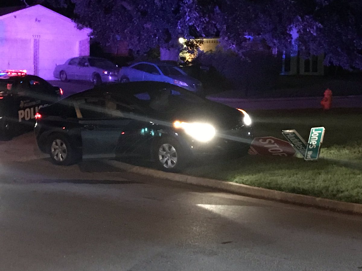 A high speed chase ends when the suspect crash into stop sign near S.E. 59th and Sunnylane. Two people are   in custody. They reached speeds over 100MPH.   