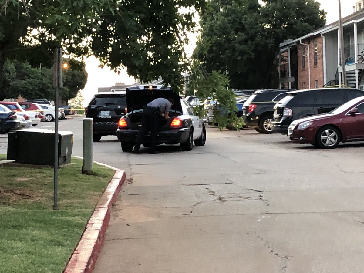 Police on scene tell they are talking with several witnesses. They have been receiving conflicting stories regarding what exactly happened. They don't know right   if the shooting happened inside or outside of an apartment.