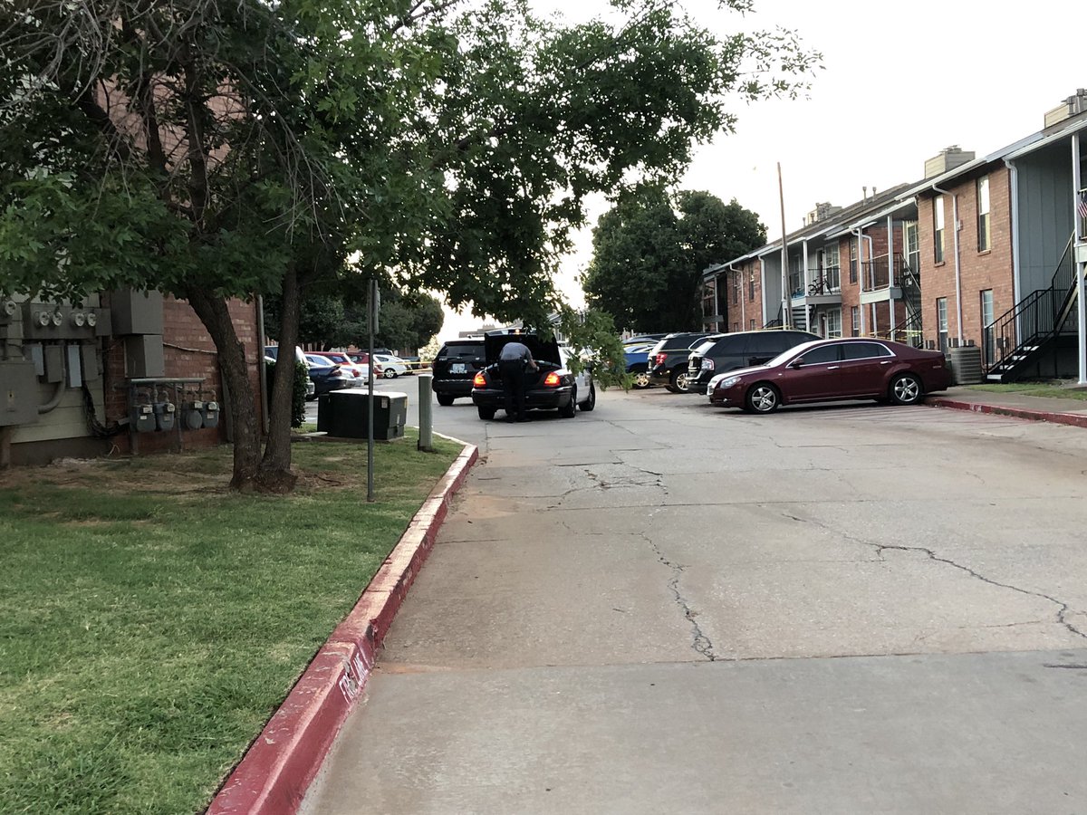 Police on scene tell they are talking with several witnesses. They have been receiving conflicting stories regarding what exactly happened. They don't know right   if the shooting happened inside or outside of an apartment.