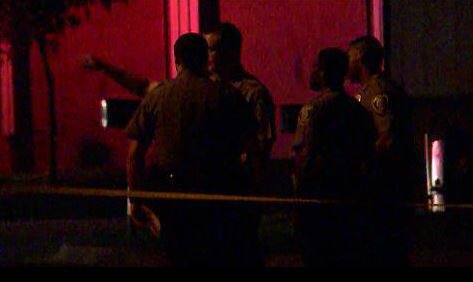 One person is dead and two are injured after a shooting near Hefner and Broadway Extension. OKCPD officials say it started with a large fight outside a home. Suspect still on the run. 