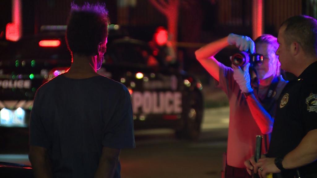 Man arrested, person taken to hospital after being stabbed during fight in downtown OKC