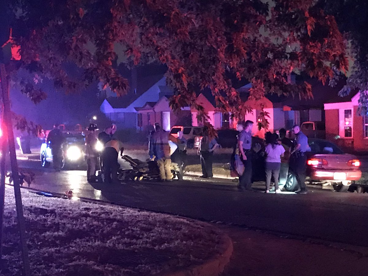 Struck by car on NW 16th just W of Portland.  OKC Police tell that a man and woman were hit by a car here and have non-life threatening injuries.  NW 16th is blocked