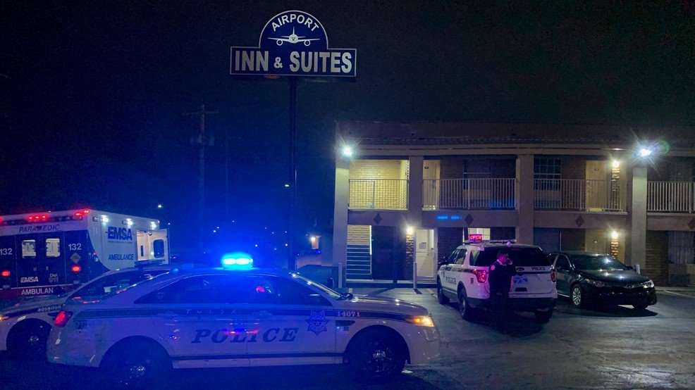 Tulsa police arrest a man they said shot at a woman at the Red Roof Inn near I-244 and South Sheridan Road 