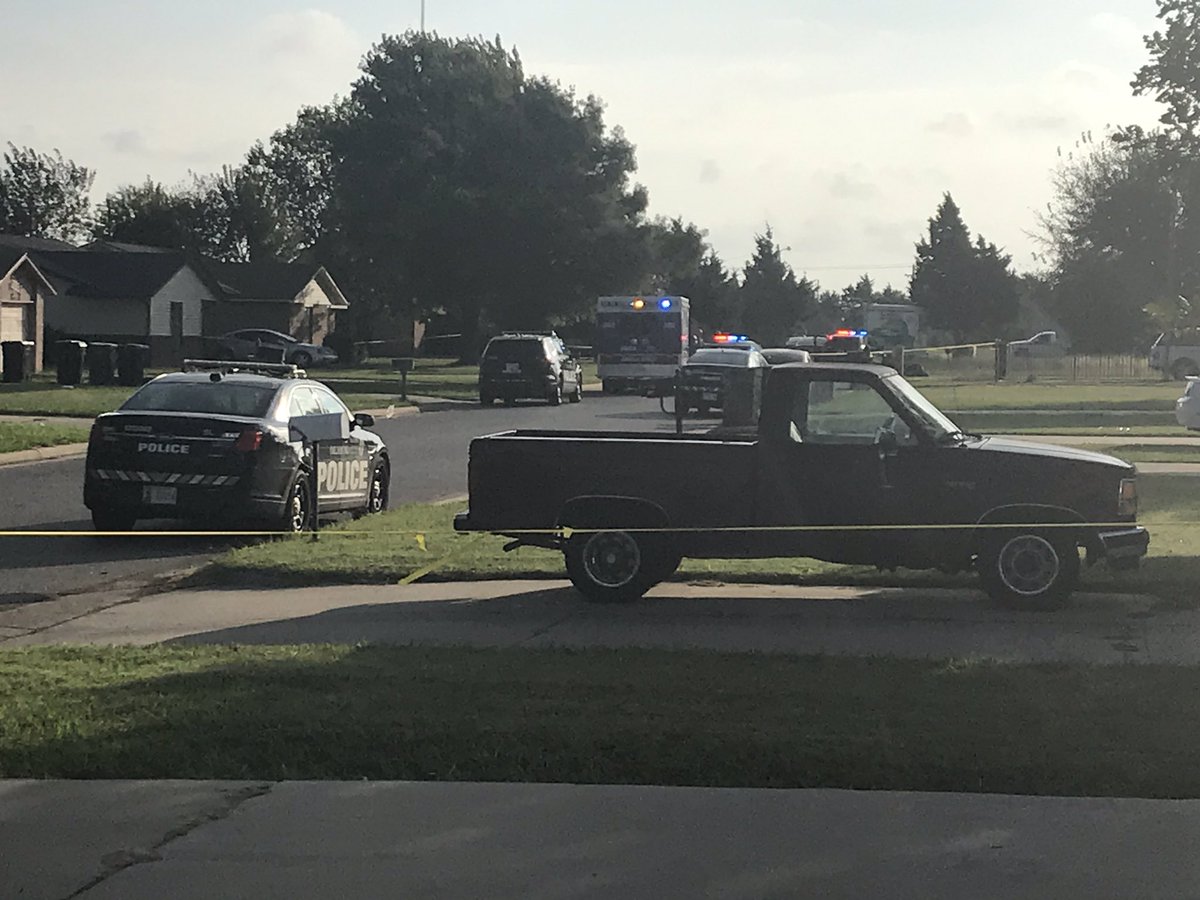 Officer involved shooting at the 200 block of NW 120th. EMSA is on scene. Police were called for a welfare check. When Police got on scene shots were fired. The condition of the person that was shot is unknown