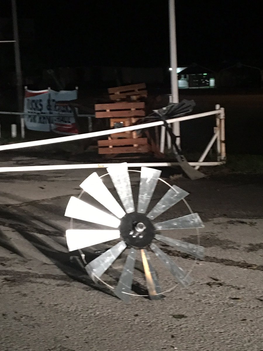 More damage is visible from some local businesses in Wagoner on Highway 69 north of Highway 51. 