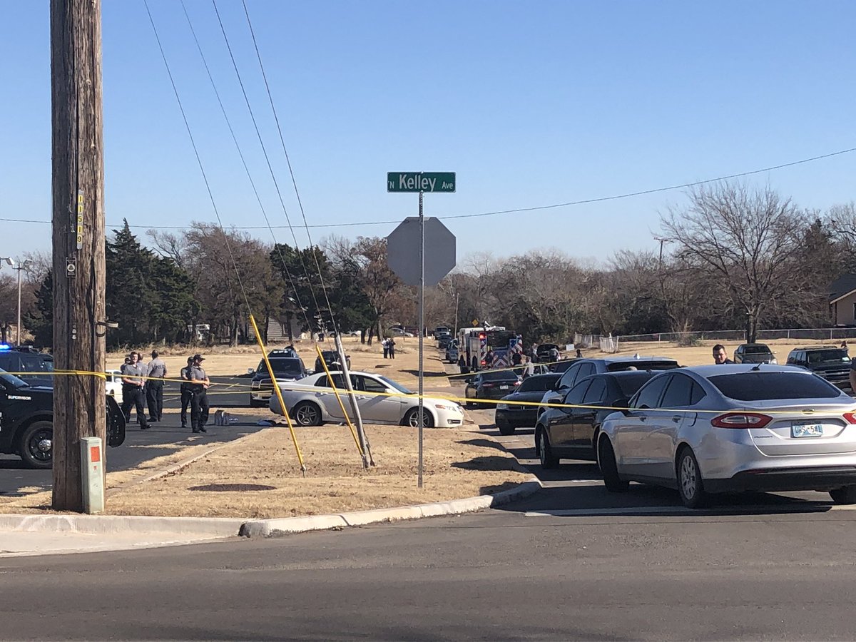 Woman says her friend was shot outside  Zion Baptist church near NE 28th & Kelley. She said she's still trying to figure out what happened.  two people were shot. 
