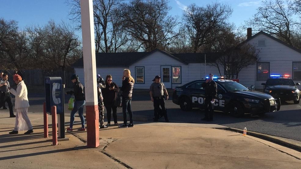 Police in OKC said two people were injured after a drive-by shooting this morning