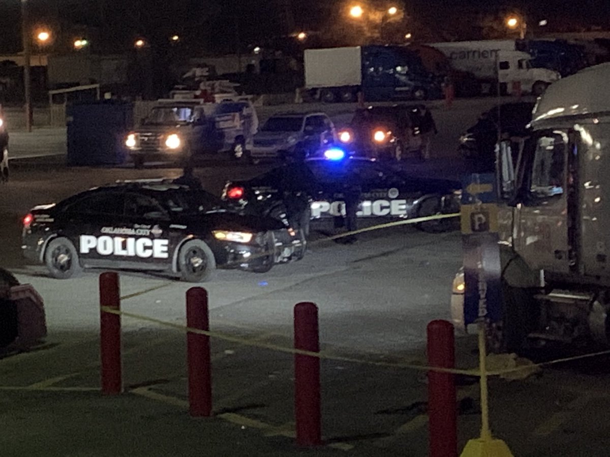 OKlahoma Police are investigating a shooting where they say a security guard shot a truck driver over a parking spot. They say the security guard approached the driver, got into a confrontation and the security guard shot the driver once. He's in serious condition