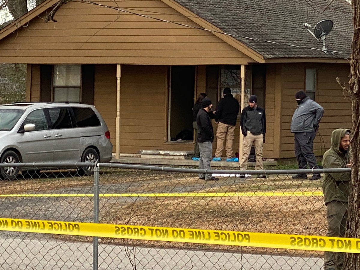 Pictures from the scene  Muskogee, Oklahoma