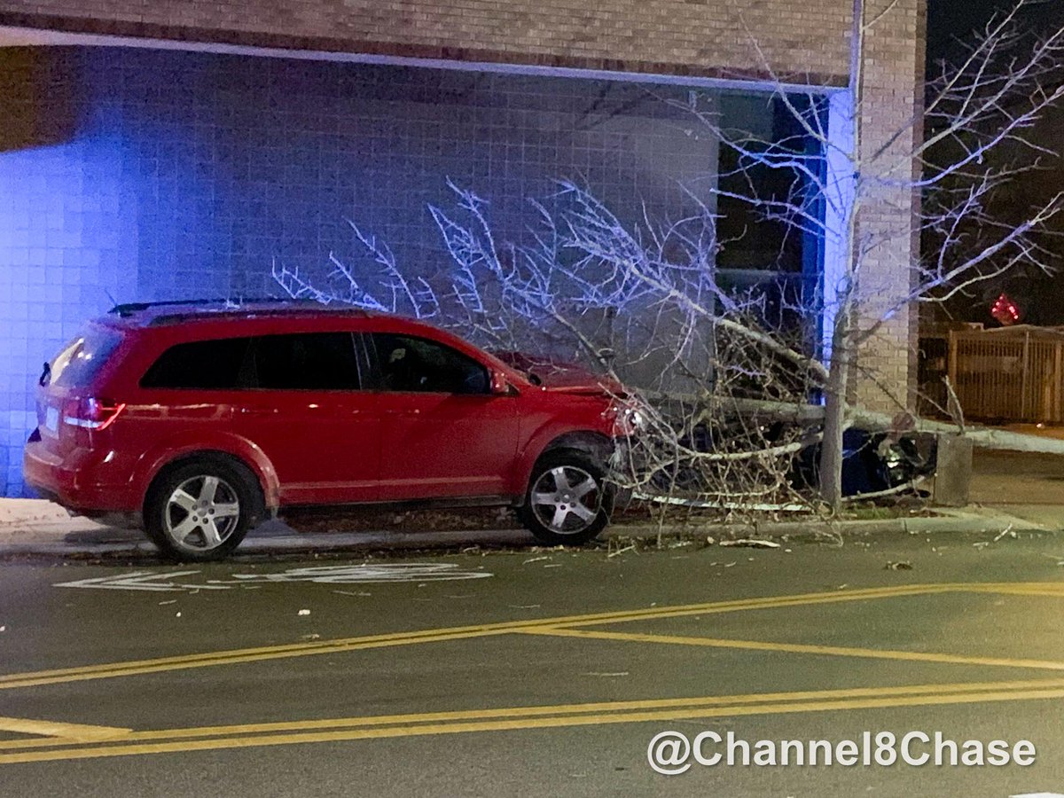 @TulsaPolice are searching for the driver who destroyed one of Tulsa's iconic penguin statues and crashed into a tree along Cherry Street overnight and then fled from the scene.