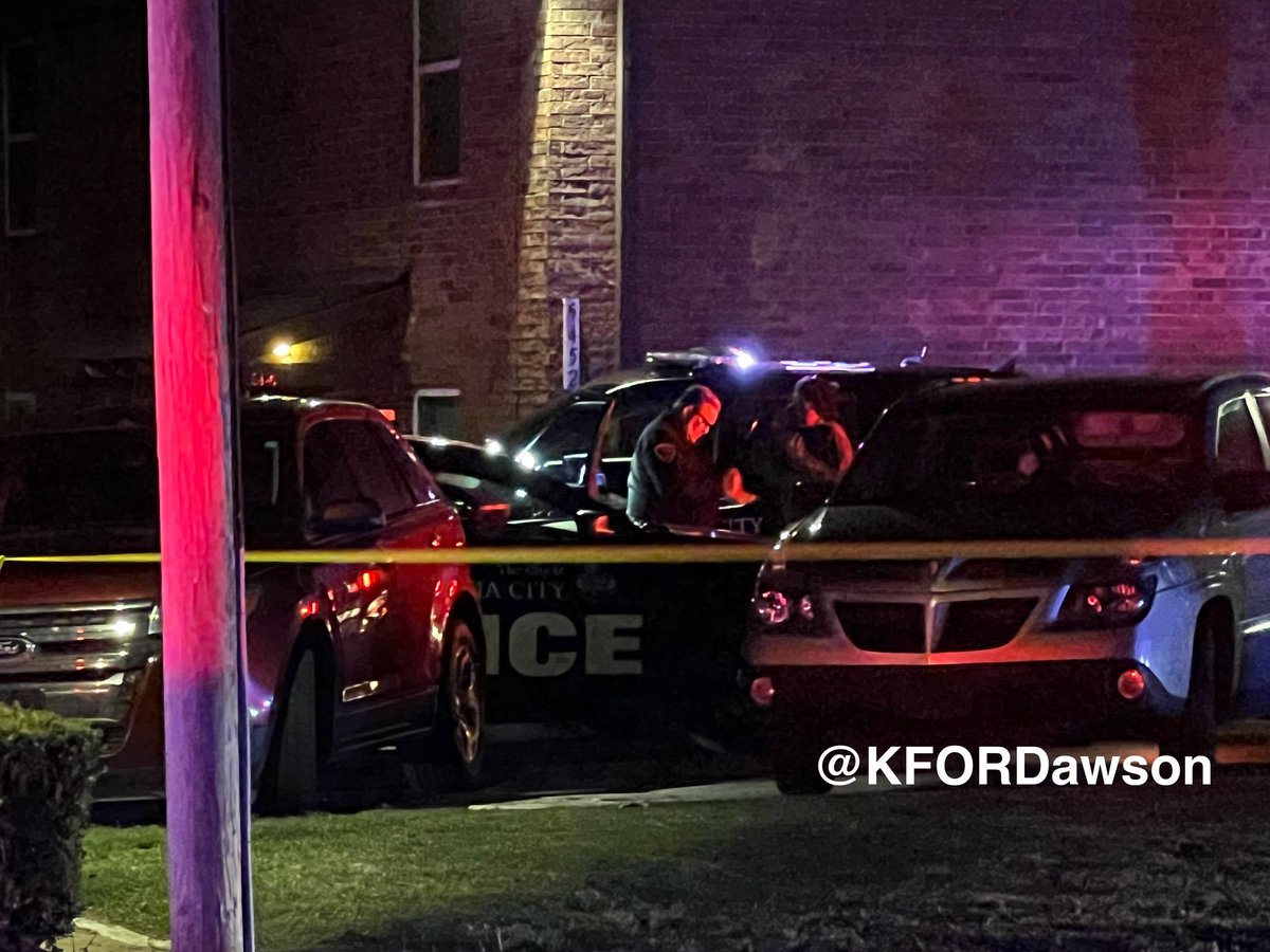 @OKCPD are investigating what led up to a shooting on N Meridian that sent 2 children to the hospital after bullets ripped thru their apartment window. 