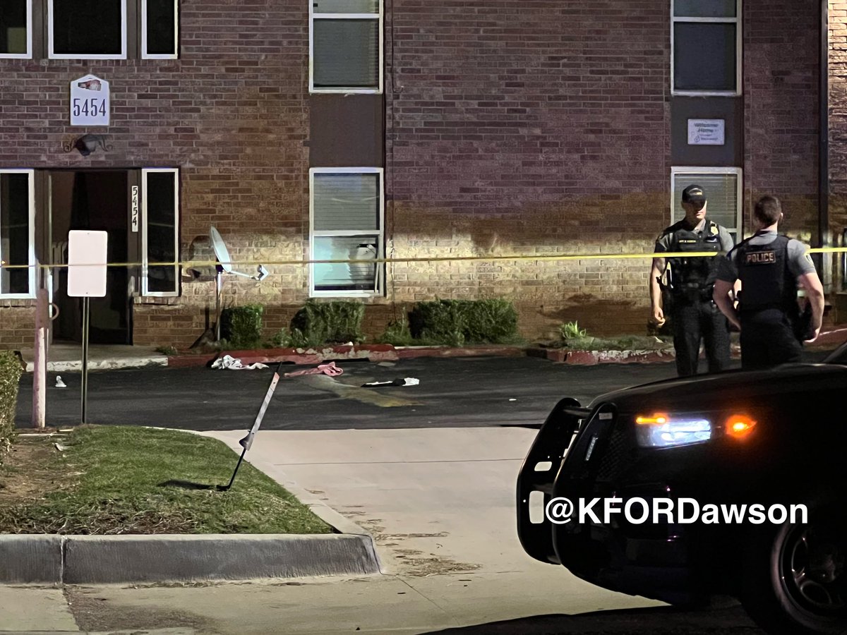 @OKCPD are investigating what led up to a shooting on N Meridian that sent 2 children to the hospital after bullets ripped thru their apartment window. 