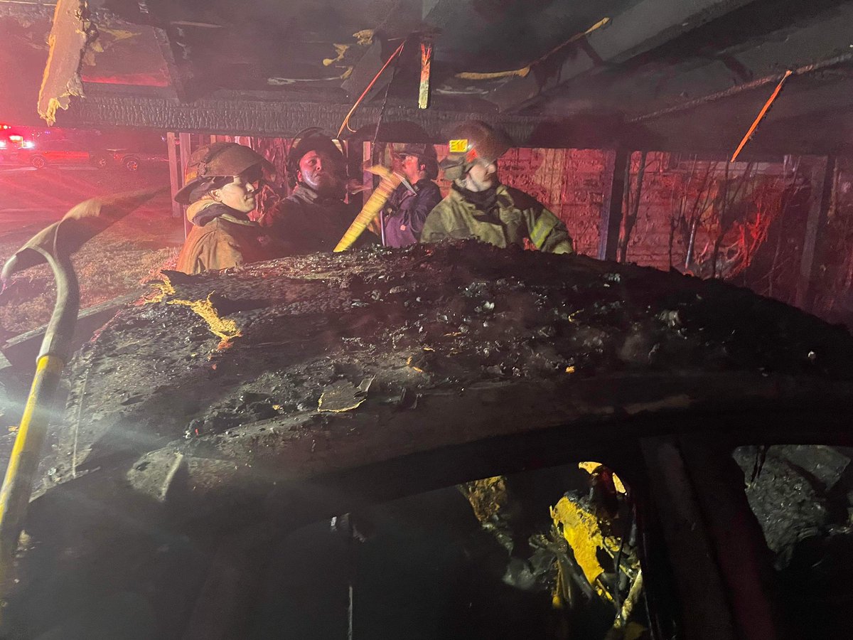 District 4 house fire that occurred on Monday night near N. Peoria & E. 54th St. North. E19 was the first crew on scene and put the fire out. During overhaul a firefighter fell approximately 10 to 12 feet through the roof but was not injured. tfdengine19 Captain Adam Joseph